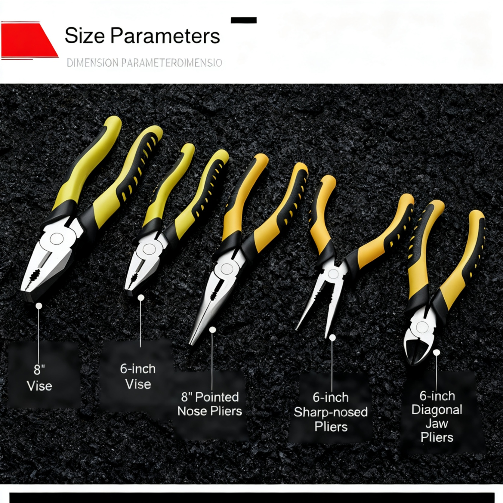 Professional Steel Wire Pliers – Industrial Quality Tiger Pliers