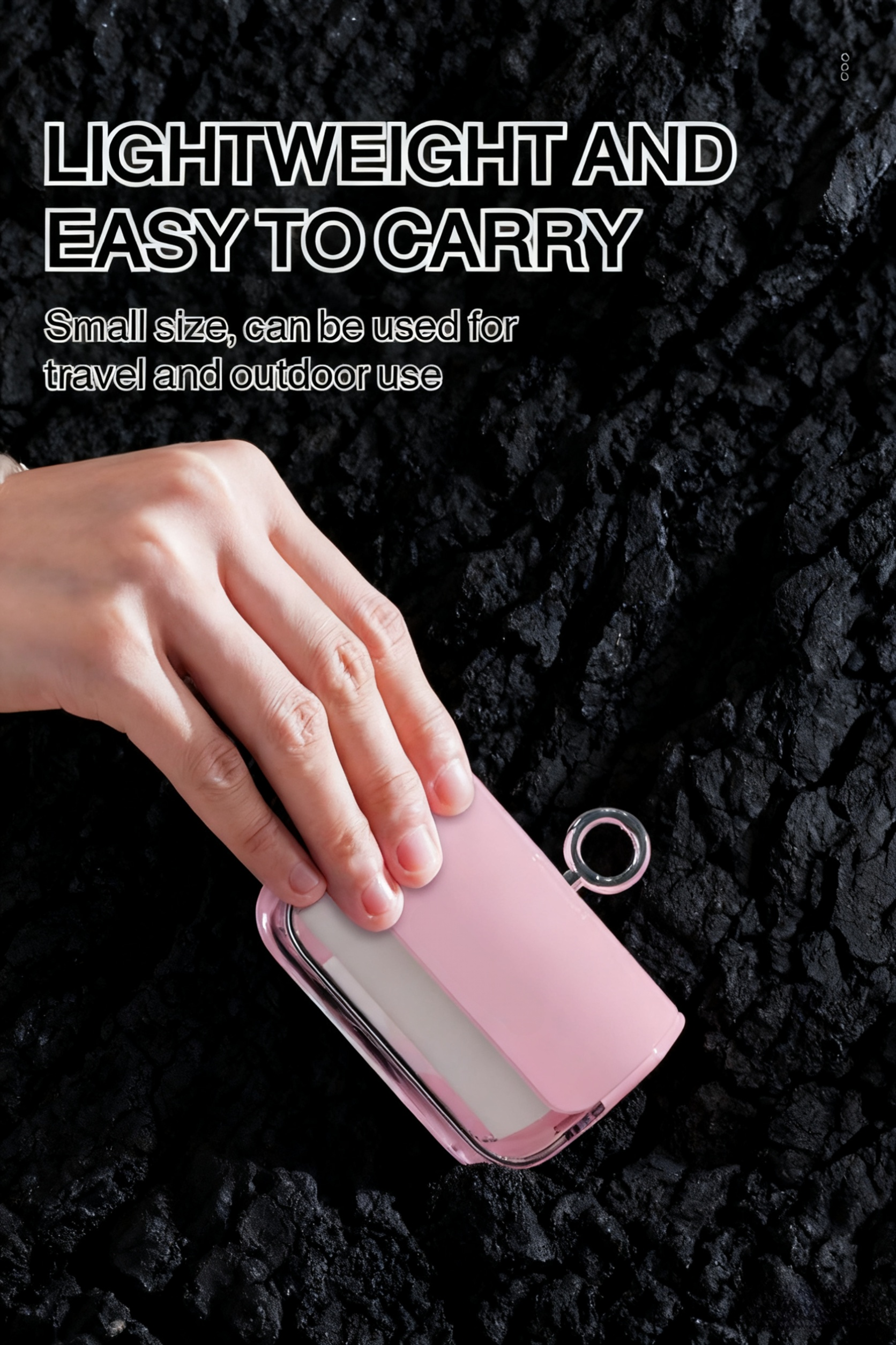 Reusable lint roller removing pet hair from a shirt