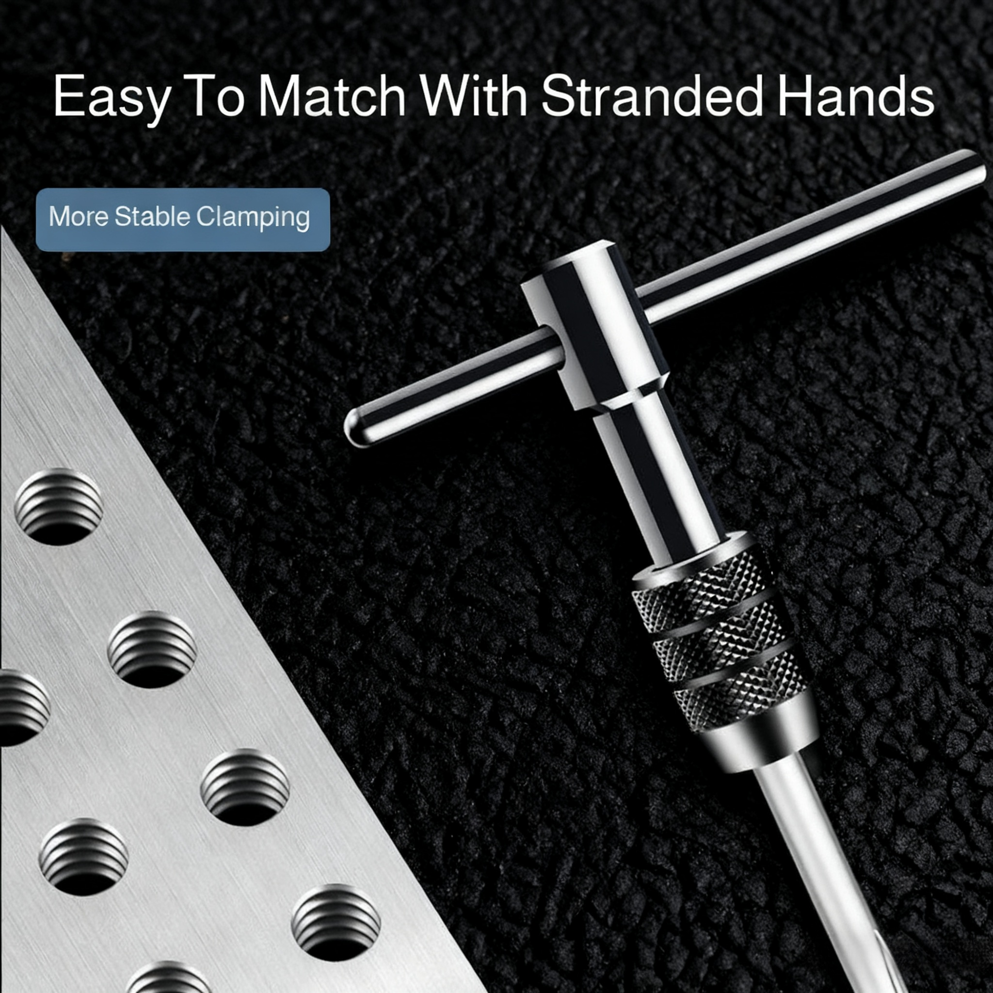  Hand Tap Wrench and Die Set Combination Tool Kit