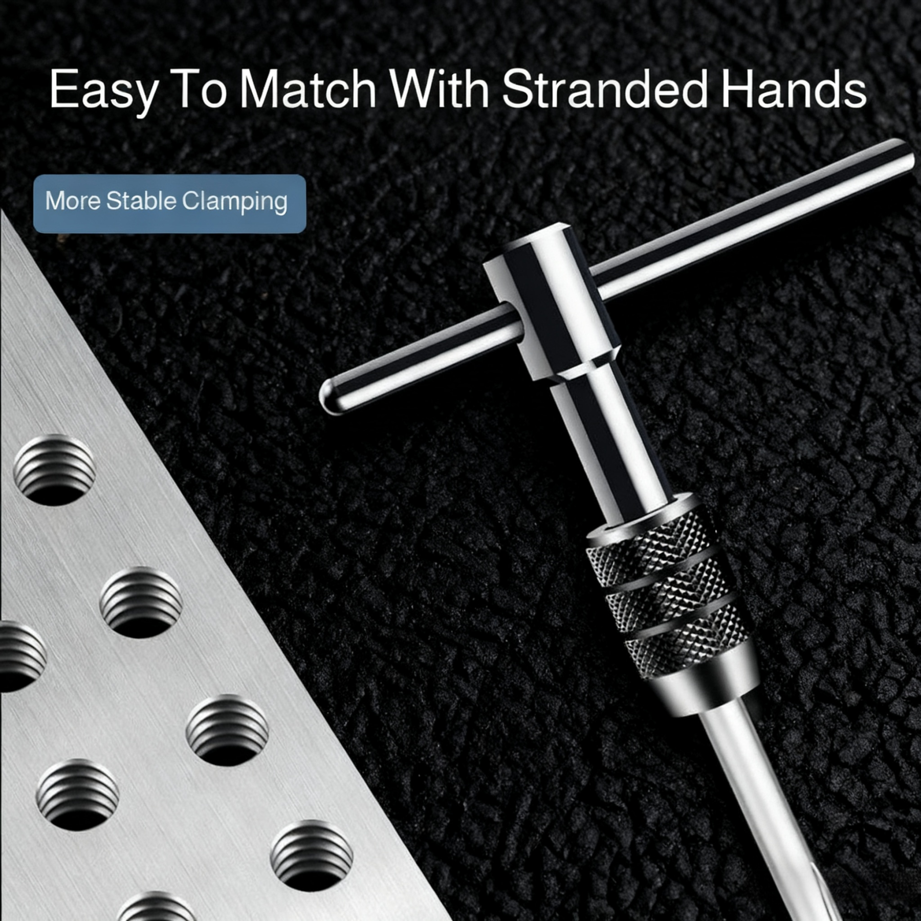  Hand Tap Wrench and Die Set Combination Tool Kit