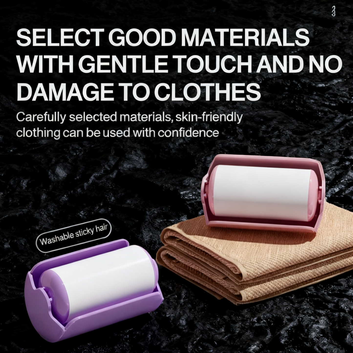 Dopamine-Style Washable Lint Roller for Clothes