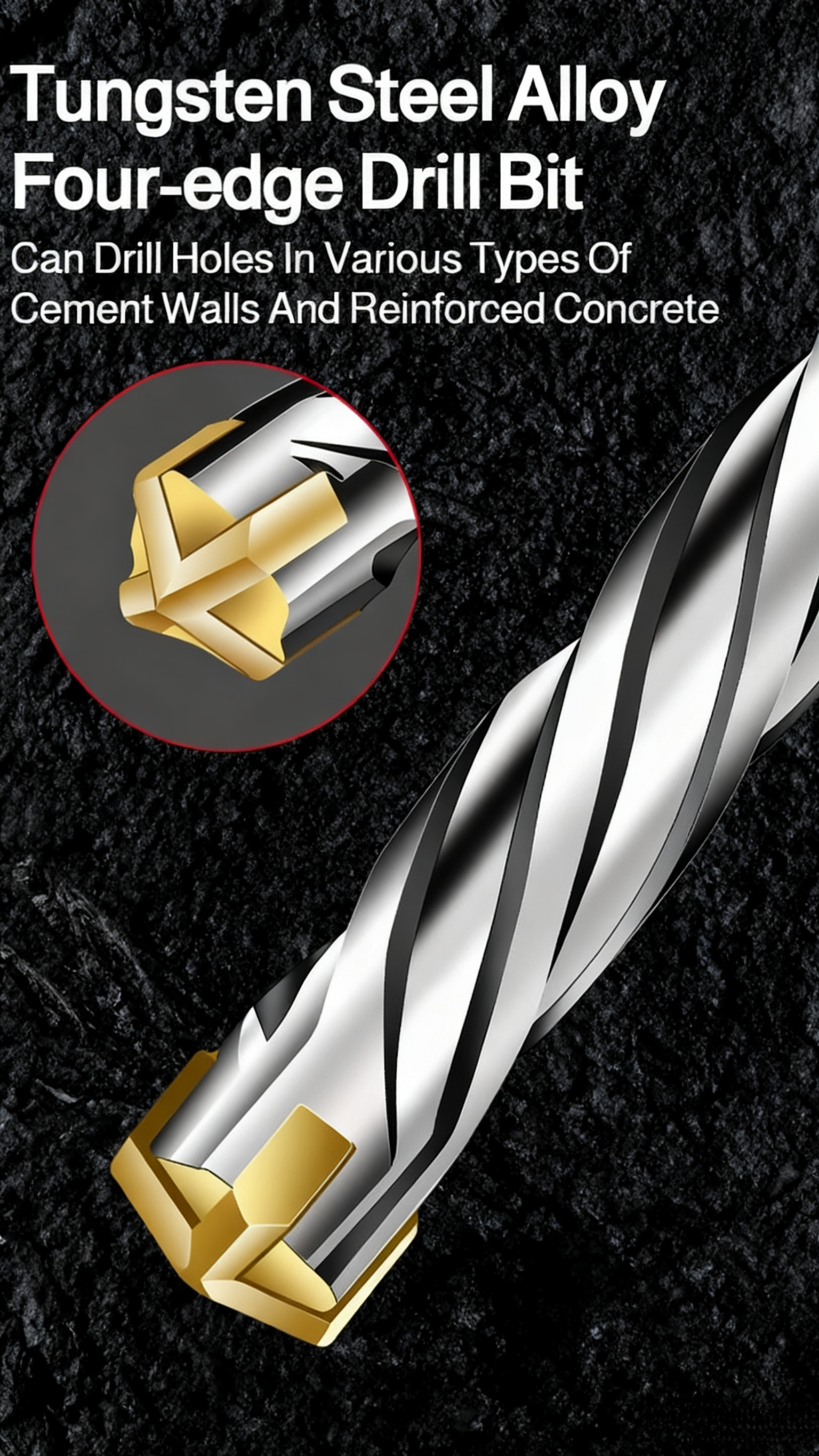 Phillips Screwdriver Bit with ergonomic round handle