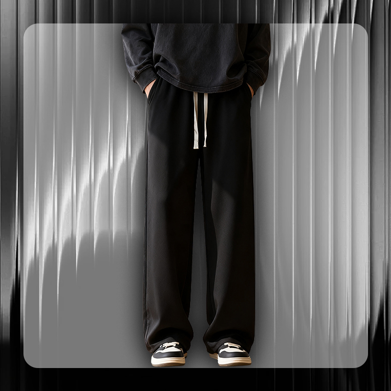 Men's Loose Fit Casual Straight Pants