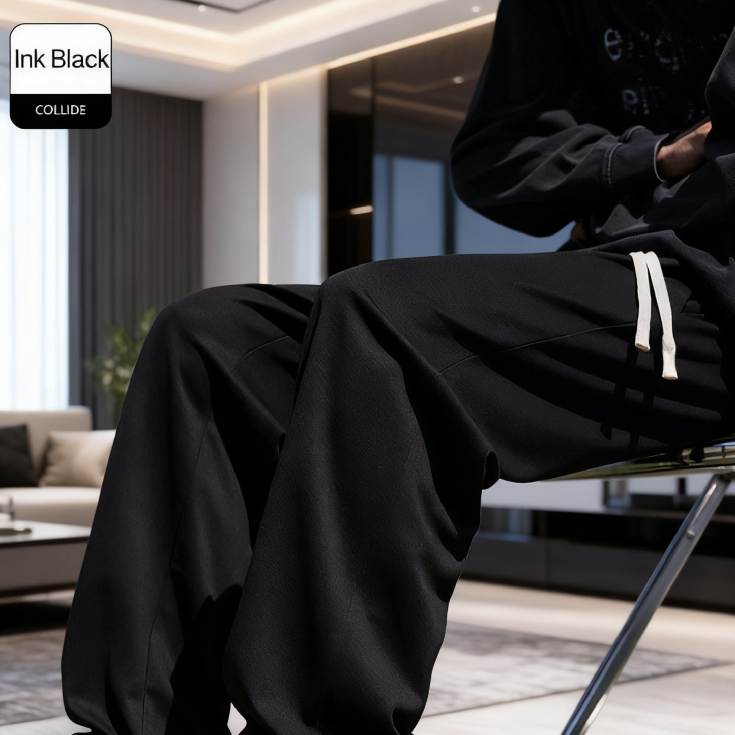 Men's Loose Fit Casual Straight Pants