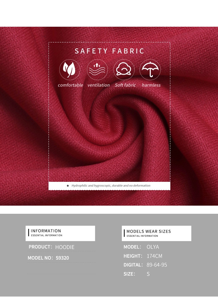 Front view of red crew neck sweatshirt with bow