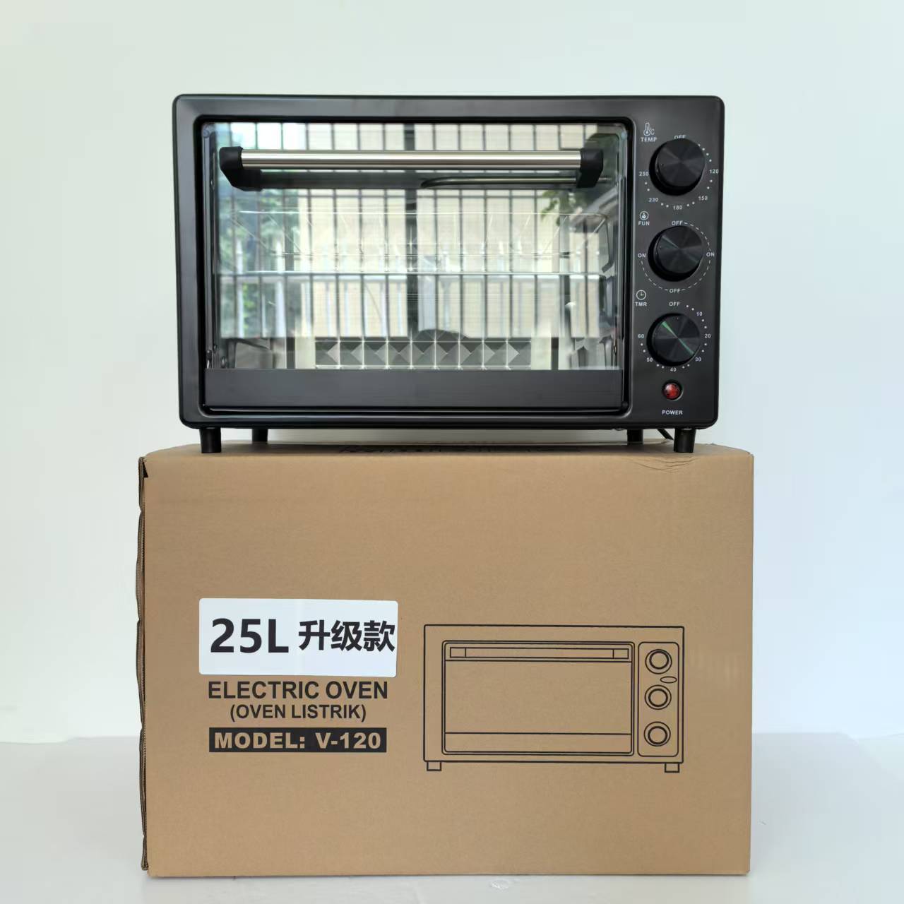 Mechanical visual microwave oven