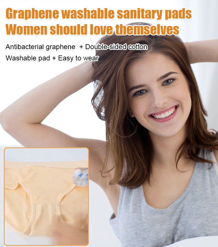 Graphene Cotton Washable Antibacterial Pad