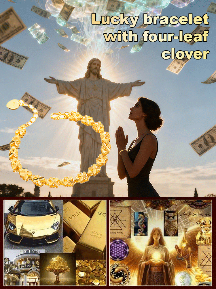  Lucky Clover Transfer Bracelet