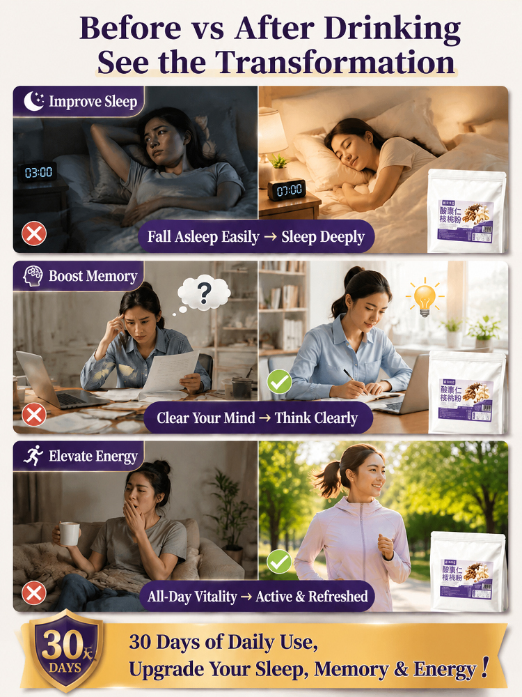 Calming & Brain-Nourishing Jujube Seed Walnut Powder