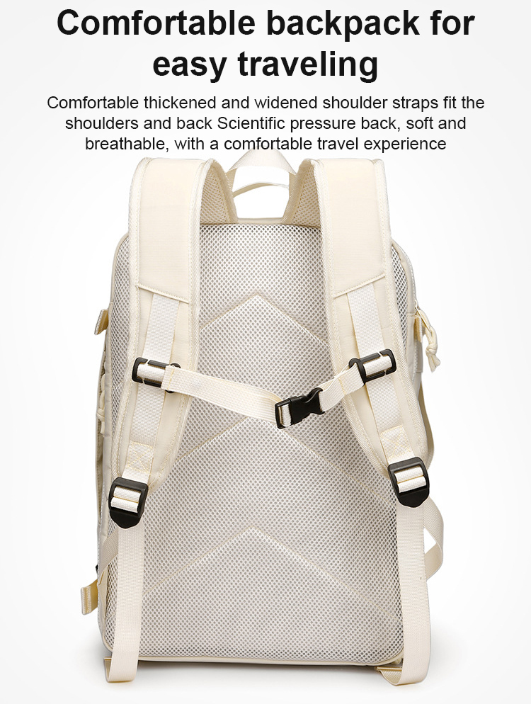 [Hold the whole world] Box-style large-capacity luggage backpack