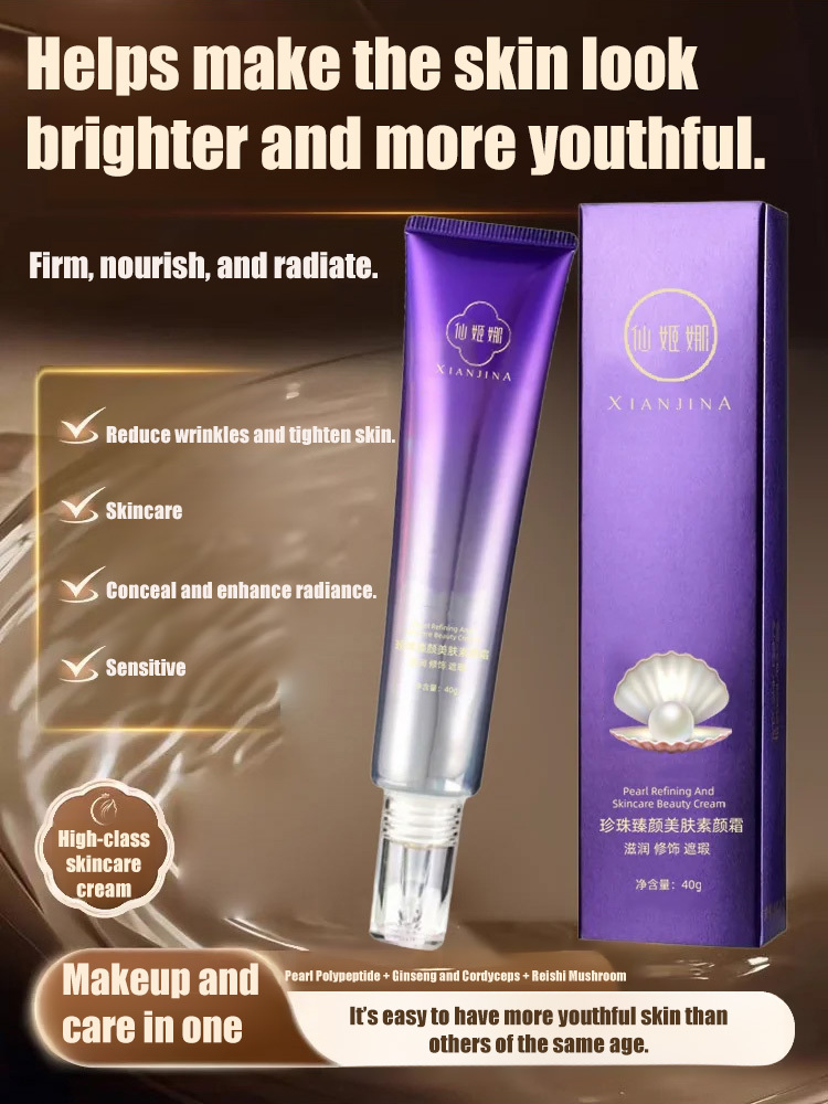 Radiant Pearl Tone-Up Cream – Your One-Step Flawless Base