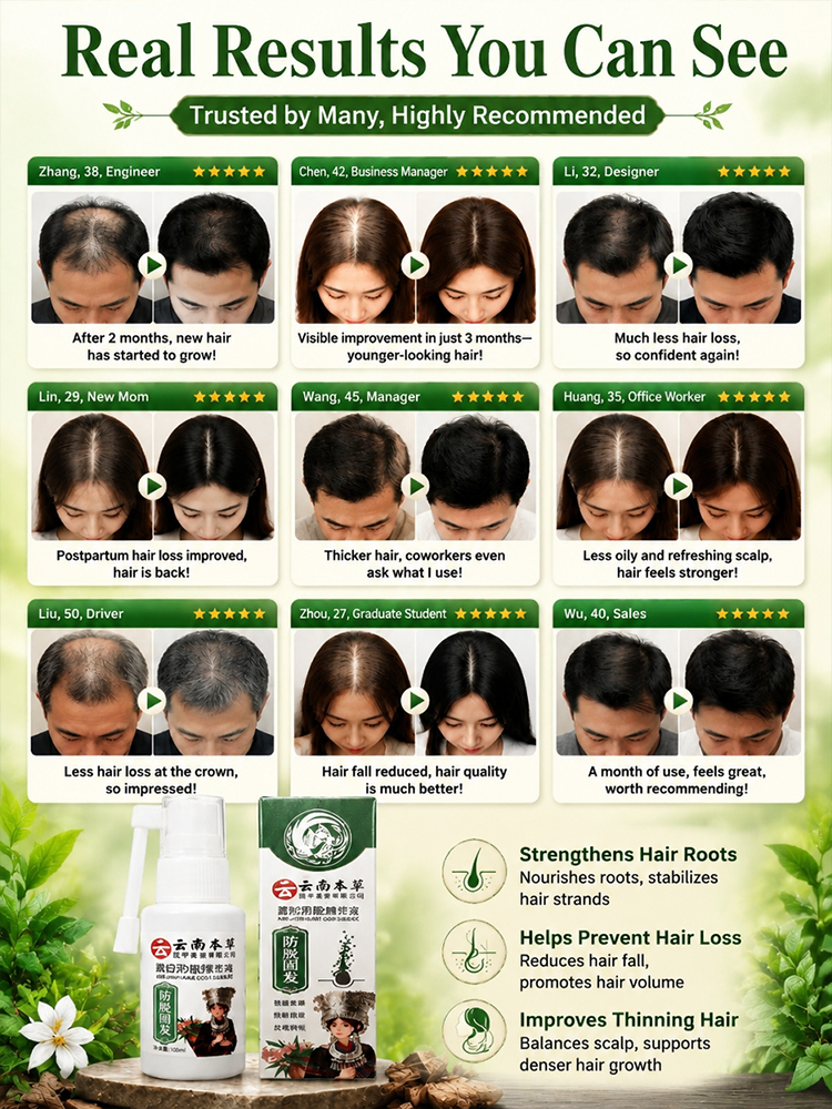 Intensive Hair Regrowth Spray for Thinning Hair