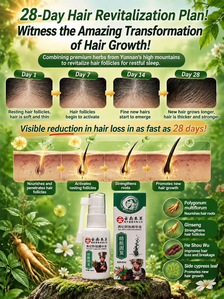 Intensive Hair Regrowth Spray for Thinning Hair
