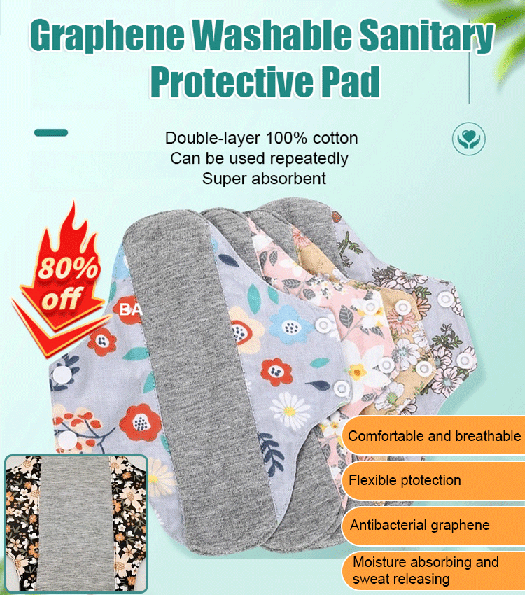 Graphene Cotton Washable Antibacterial Pad