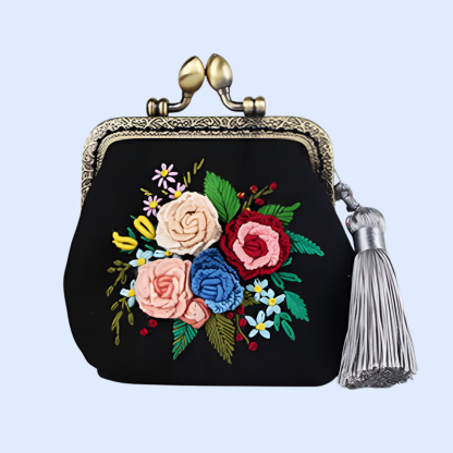 手工藝蘇繡花包布