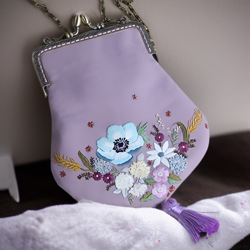 手工藝蘇繡花包布