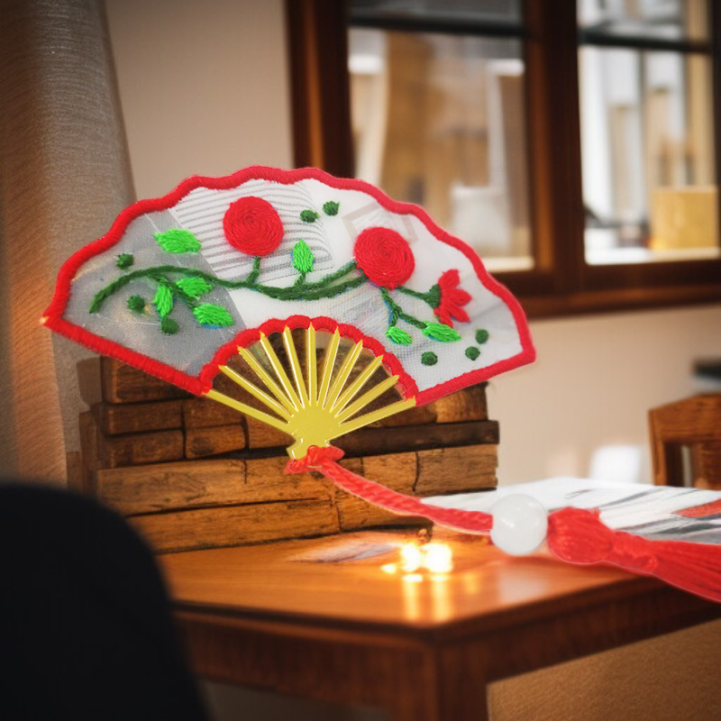 手工刺繡送男友車掛飾