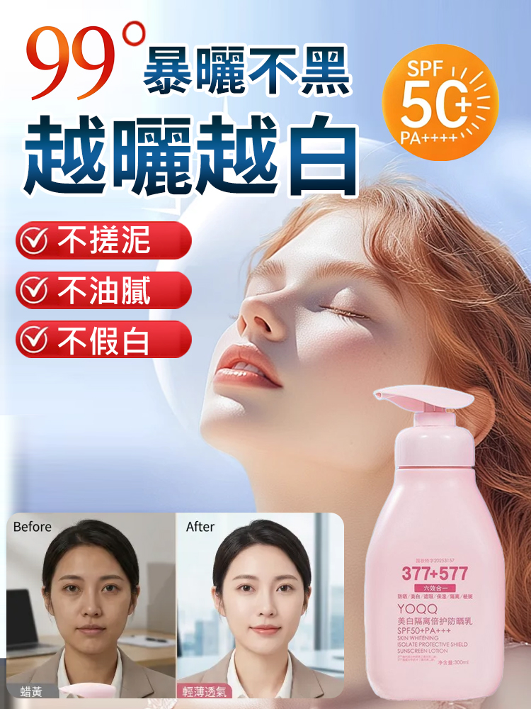 【六效合一】377+577隔離防曬乳