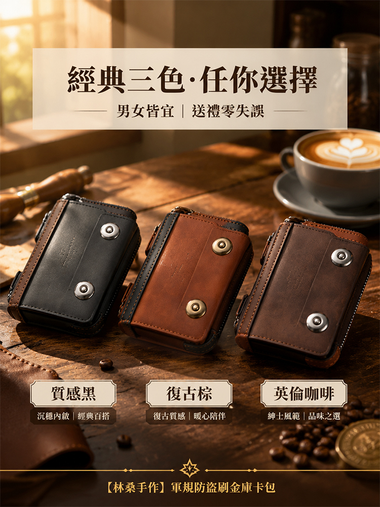 防消磁风琴卡包