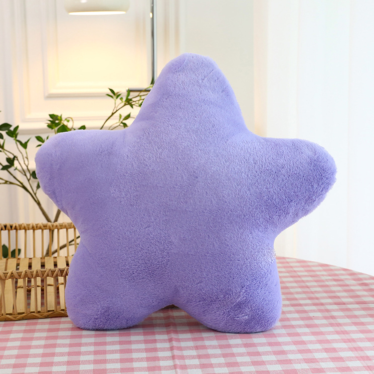 超軟星星毛絨陪睡抱枕