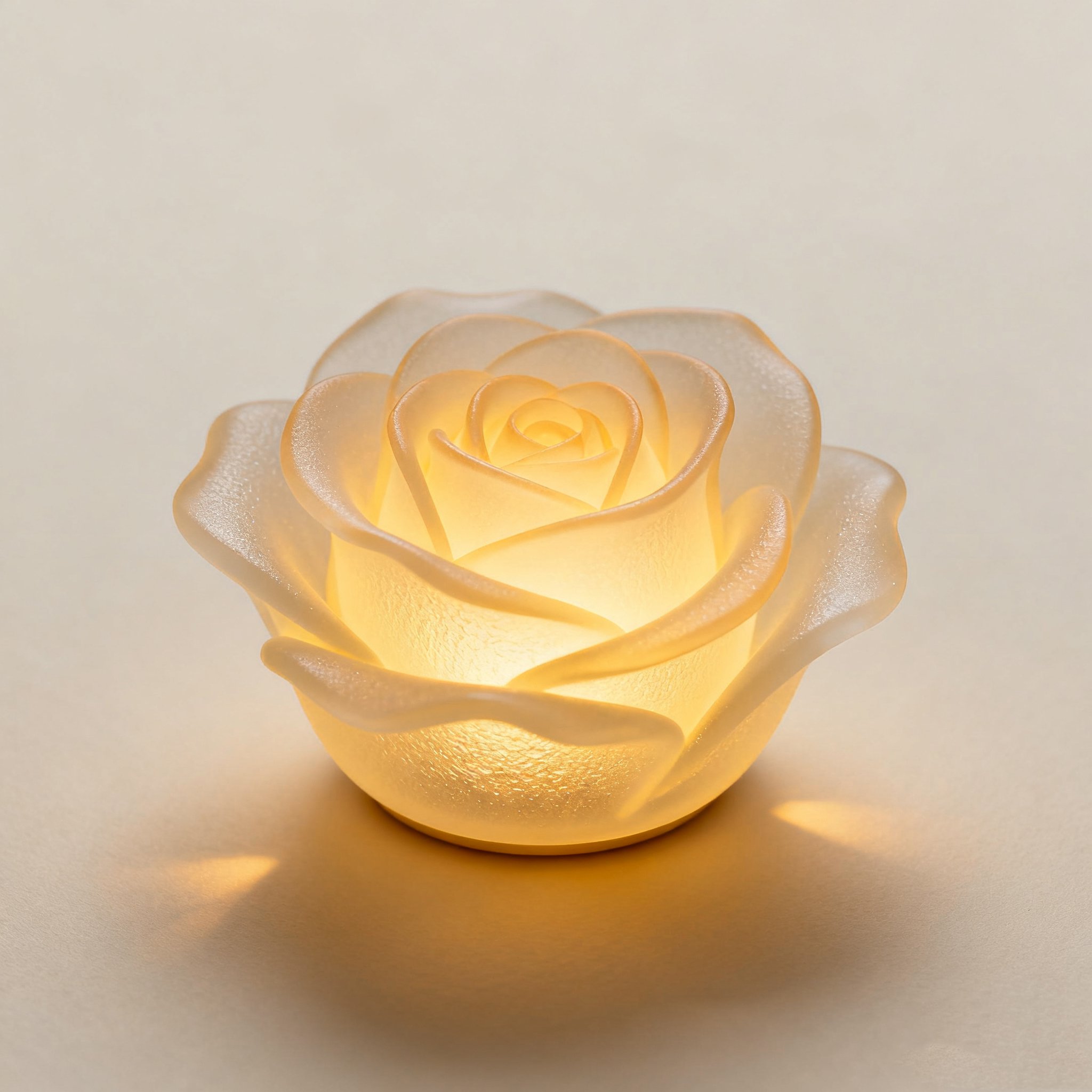 โคมไฟดอกกุหลาบสร้างบรรยากาศโรแมนติก