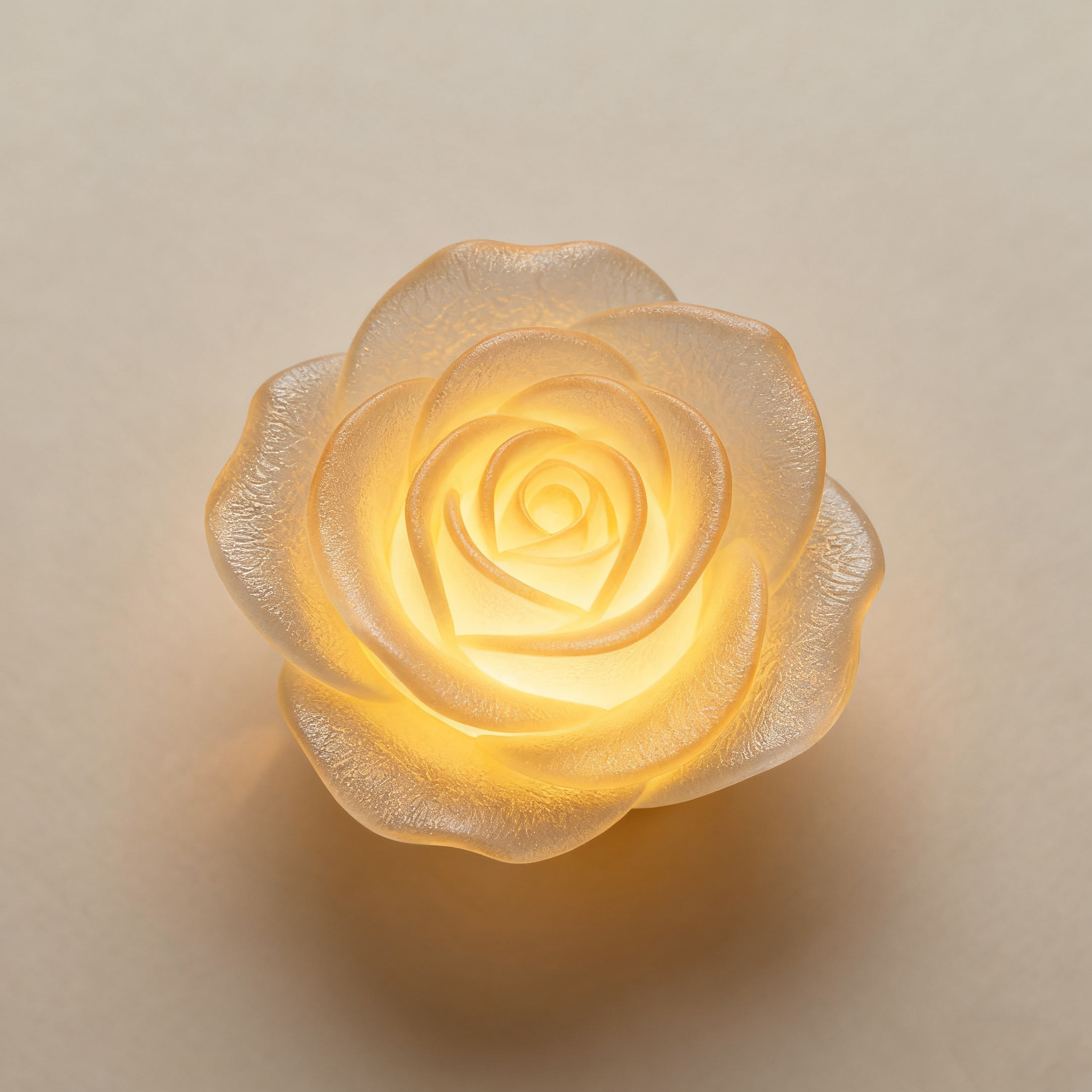 โคมไฟ LED รูปดอกกุหลาบสร้างบรรยากาศโรแมนติก