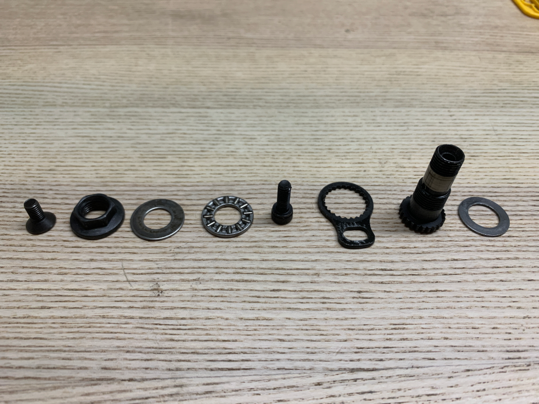 PR-E50 50mm剪定バサミ ブレード固定軸ネジセット 刃固定ネジ一式 品番：PR-E50鋏用（納期：1~2週間）