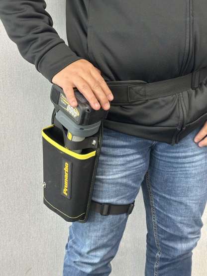 ウェストバッグ2.0 電動鋏用 【アップグレードモデル】 脱着自由レッグストラップ付 高強度プラスチック製 ハードインナー 安定性抜群