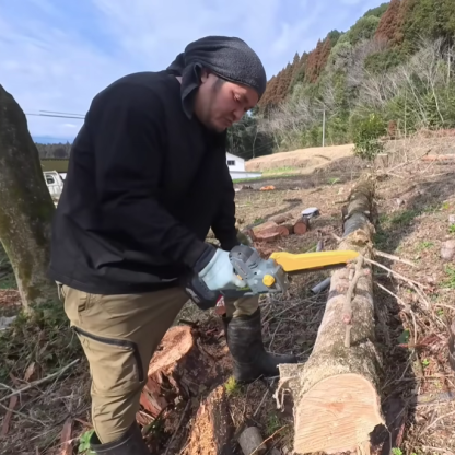 【チェーンソー 本体のみ】 スピード特化 8インチ 電動チェーンソー 18Vマキタ対応 10.9m/s高速モーター 予備チェーン付き バッテリー＆充電器なし 品番：PR-E8