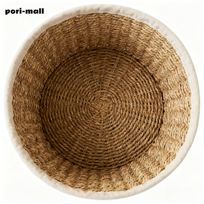 Japanese hand-woven storage basket (3 pieces)