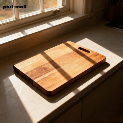 Household ebony whole wood chopping board