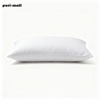 A pair of simple cloud-feeling sleep-aiding ecological cotton pillows