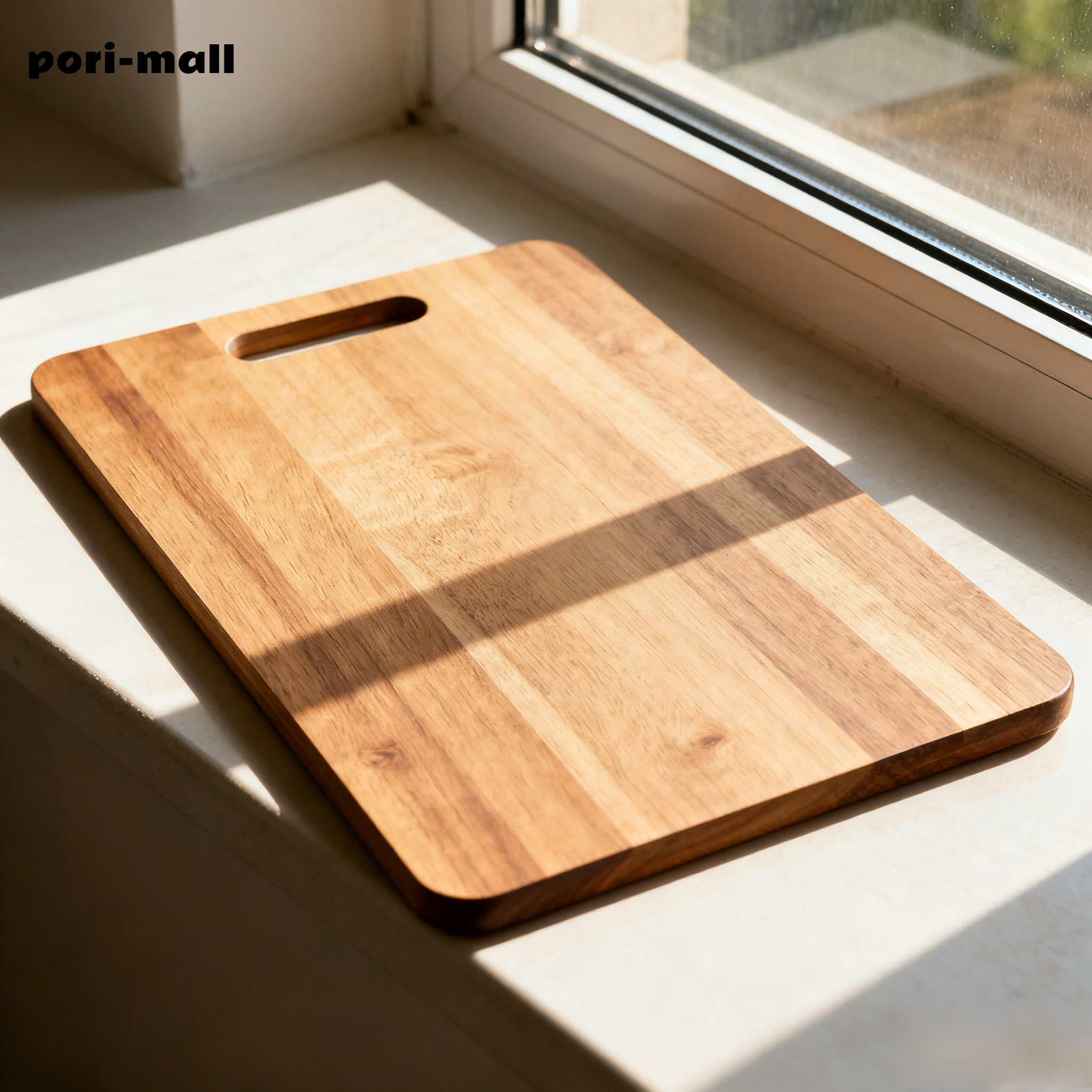 Household ebony whole wood chopping board