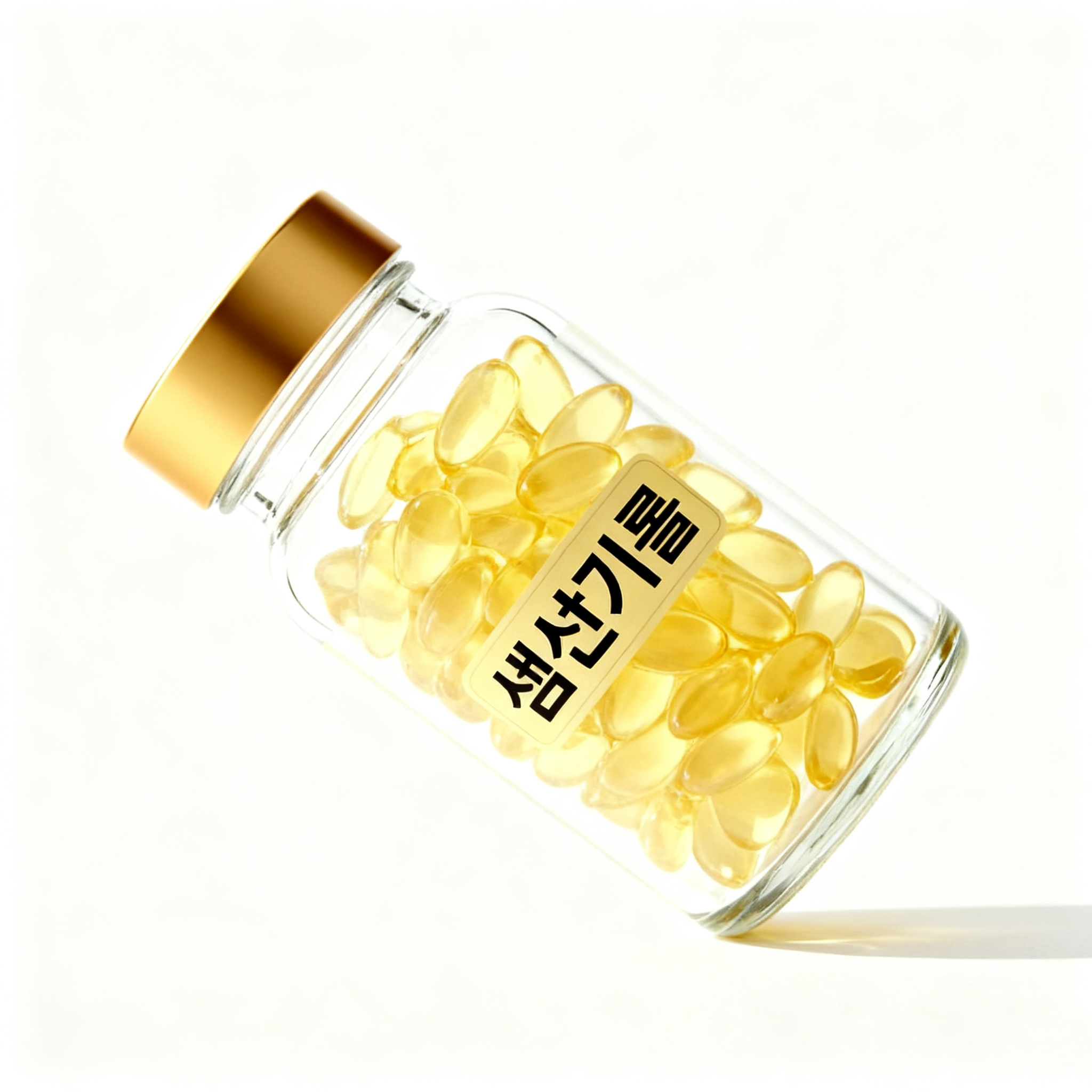 건강한 영양의 오메가3 피쉬 오일