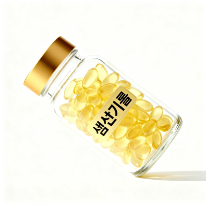 건강한 영양의 오메가3 피쉬 오일