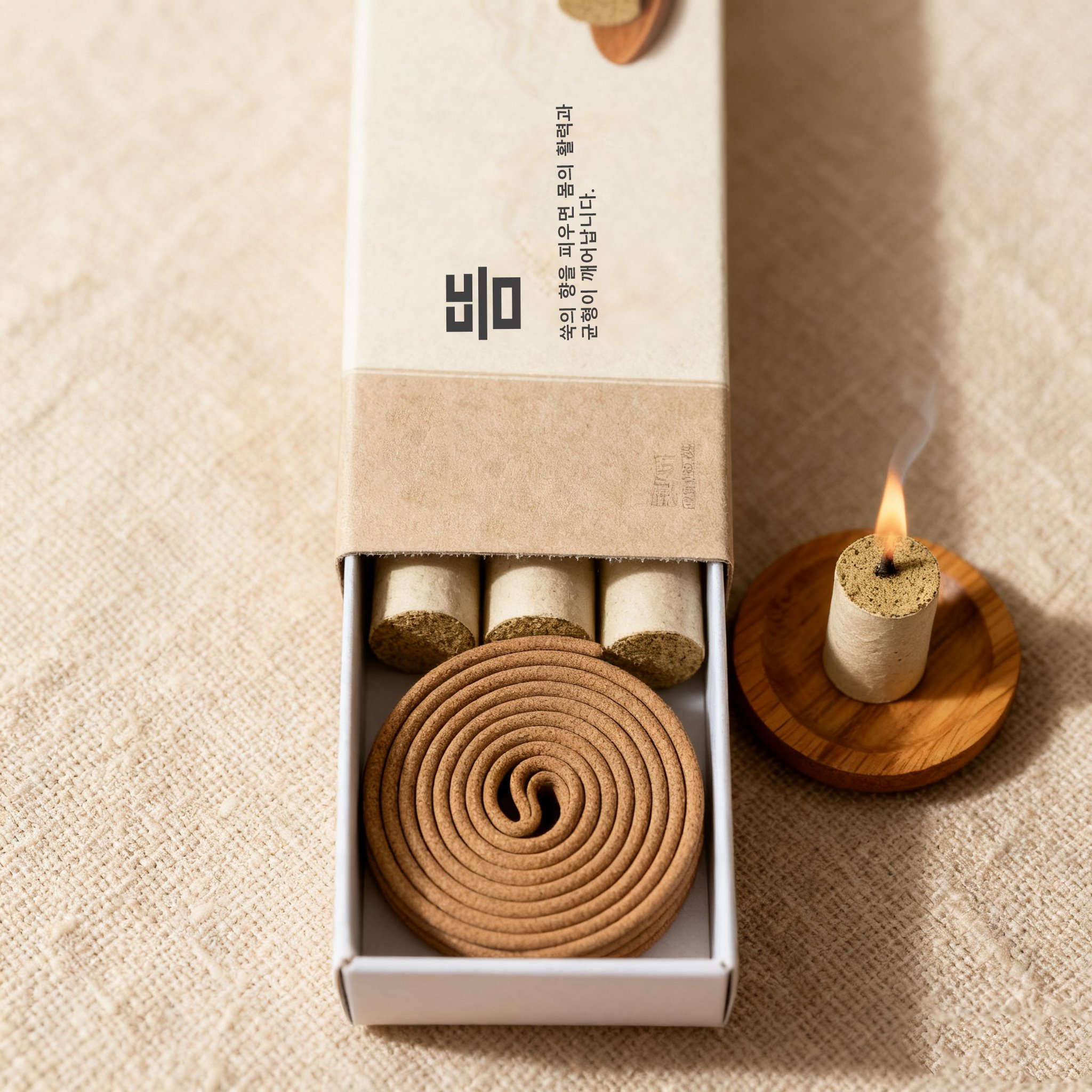 한방쑥뜸 조화 제품 전체 이미지