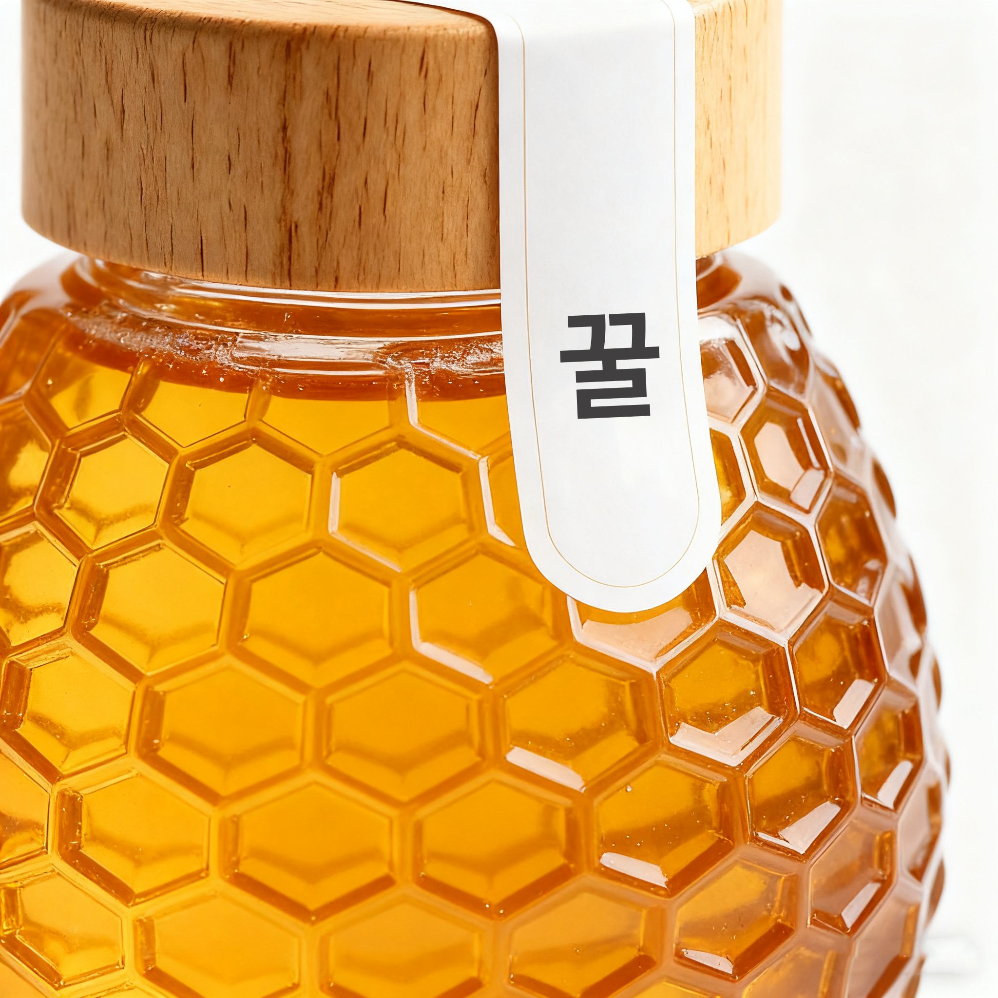 신선한 벌집 꿀의 풍부한 영양