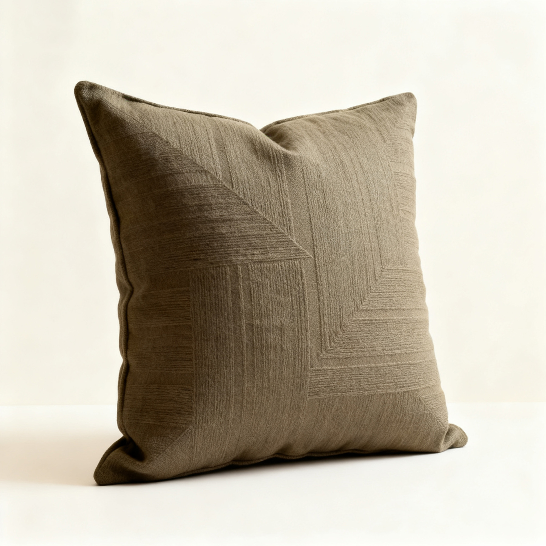 หมอนอิงผ้าลินิน Shua สำหรับตกแต่งบ้าน (แพ็ค 4 ชิ้น)