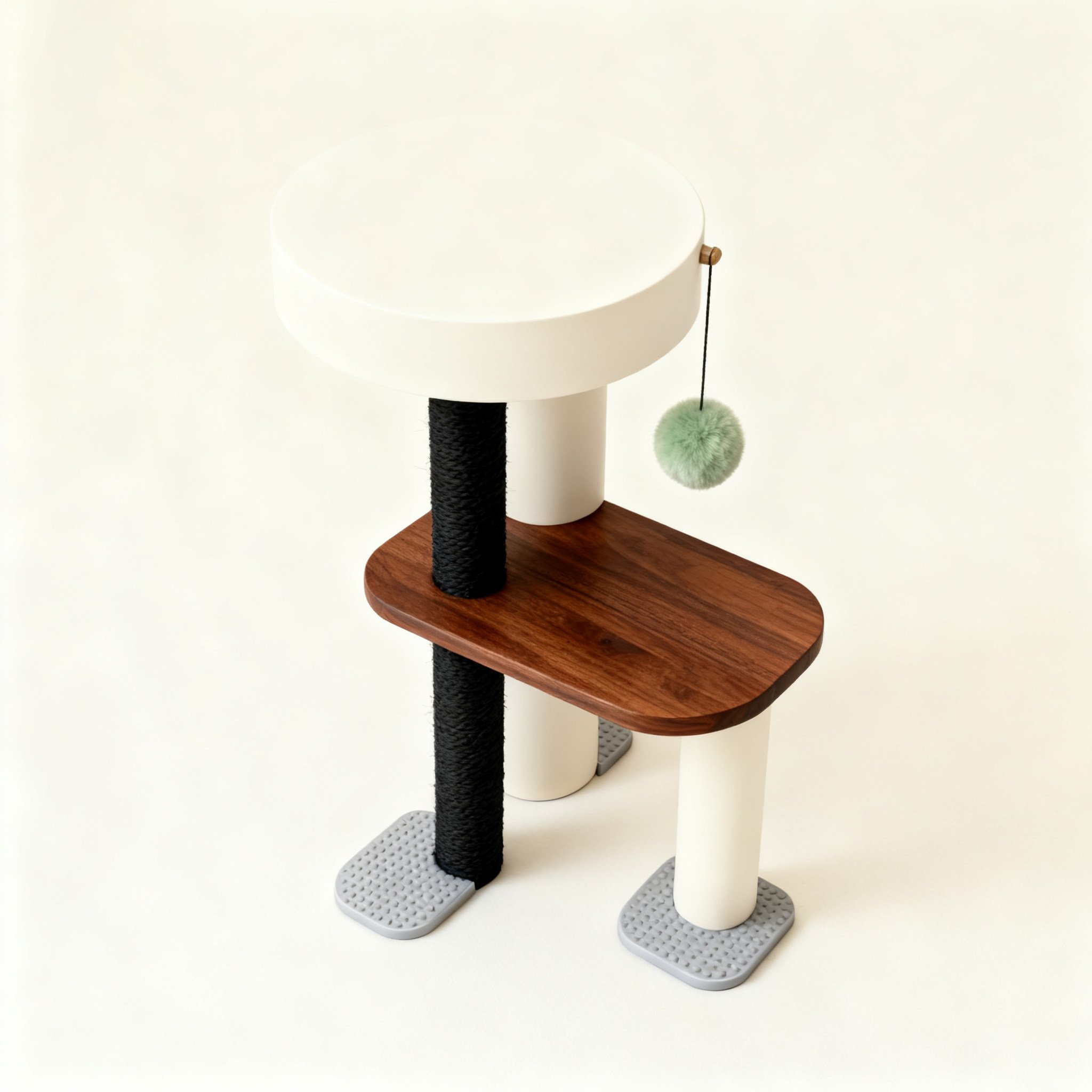 แท่นปีนแมวแข็งแรงสำหรับบ้านทันสมัย