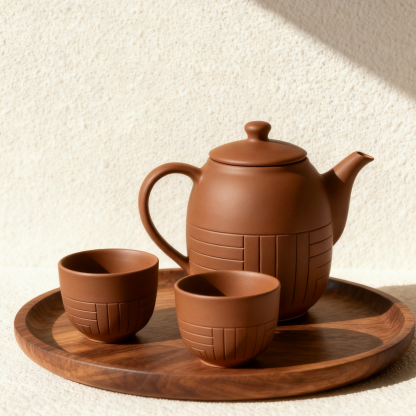 ชุดอุปกรณ์ชงชาเซรามิก