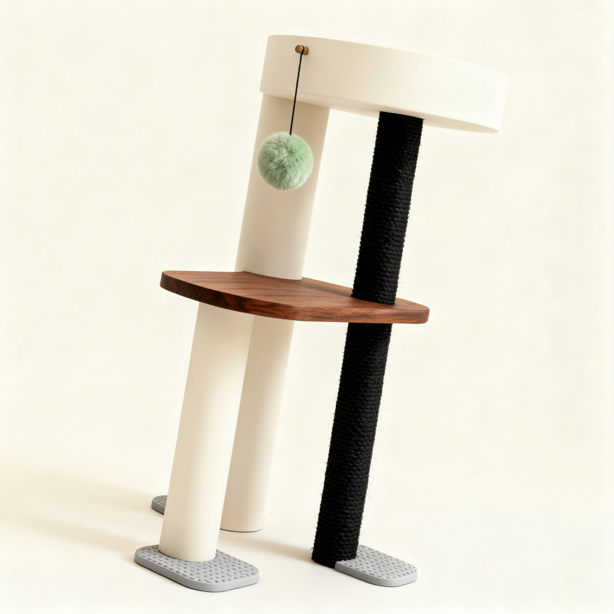 แท่นปีนสำหรับแมวดีไซน์ทันสมัยวัสดุผสม