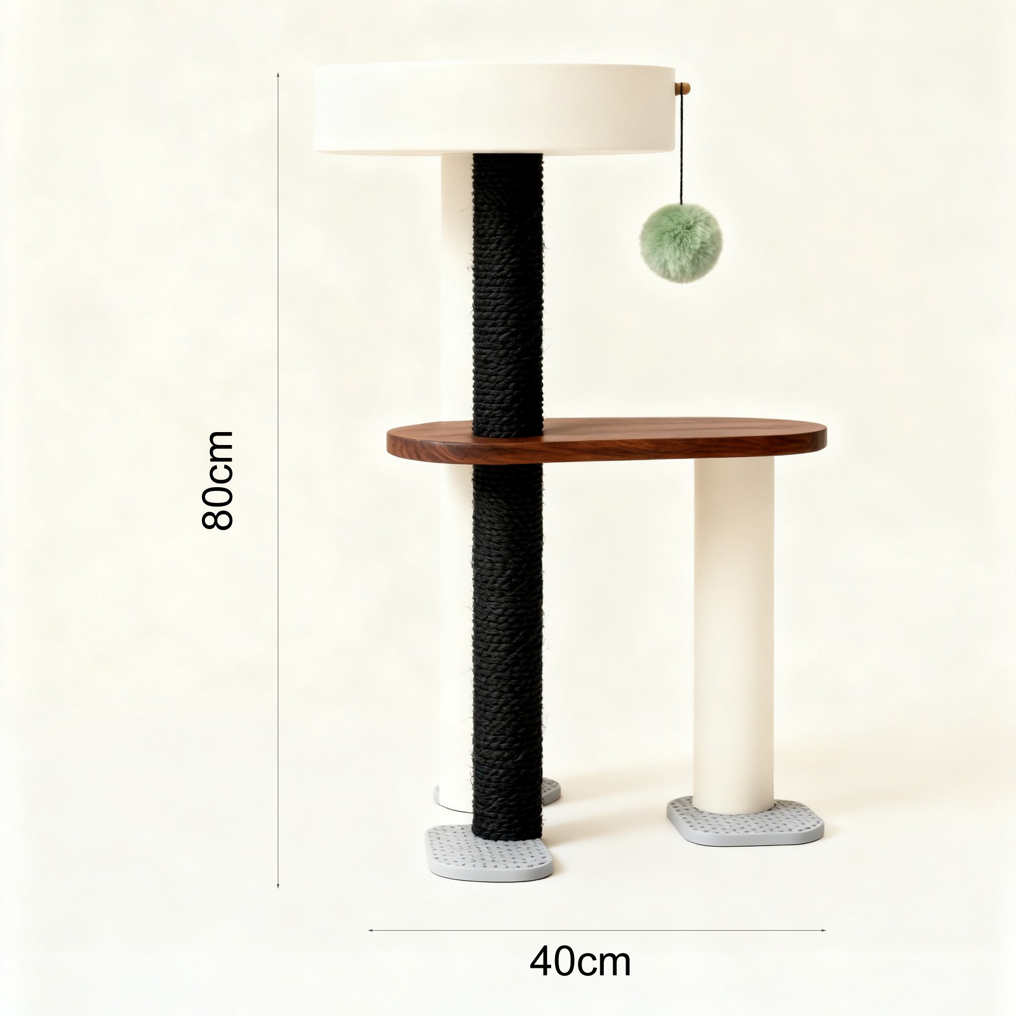 แมวกำลังปีนแท่นปีนดีไซน์ใหม่