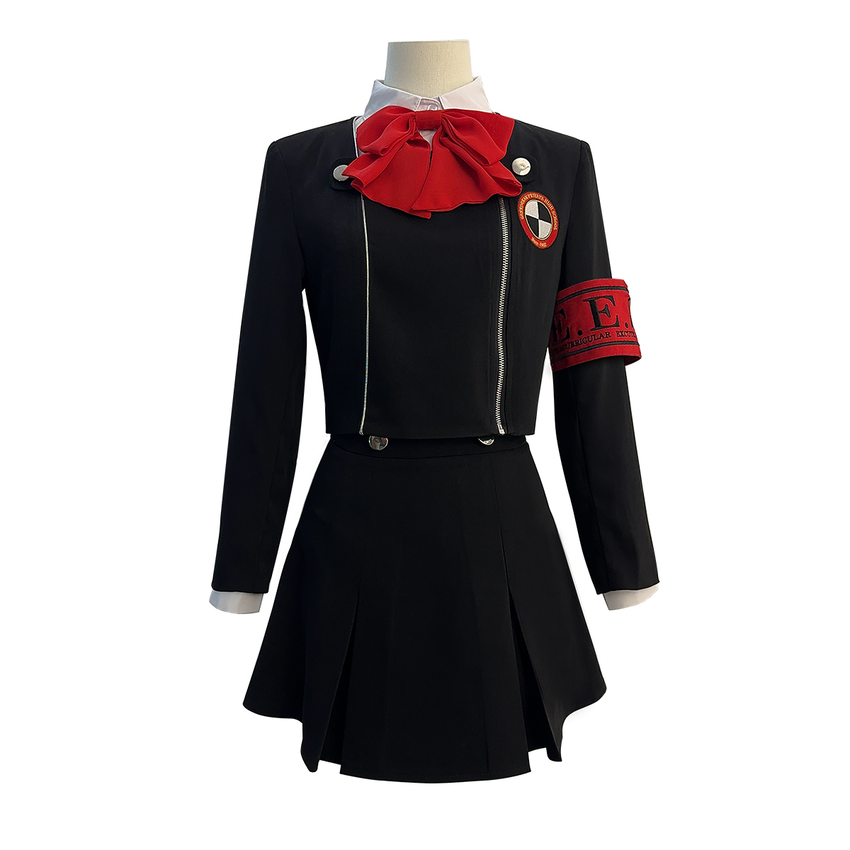 【在庫品】HOLOUN ペルソナ3 P3私立月光館学園 アイギス 学生制服 コスプレ衣装 コスチューム 変身 仮装 クリスマス 祝日贈り物 ハロウィン適用 
