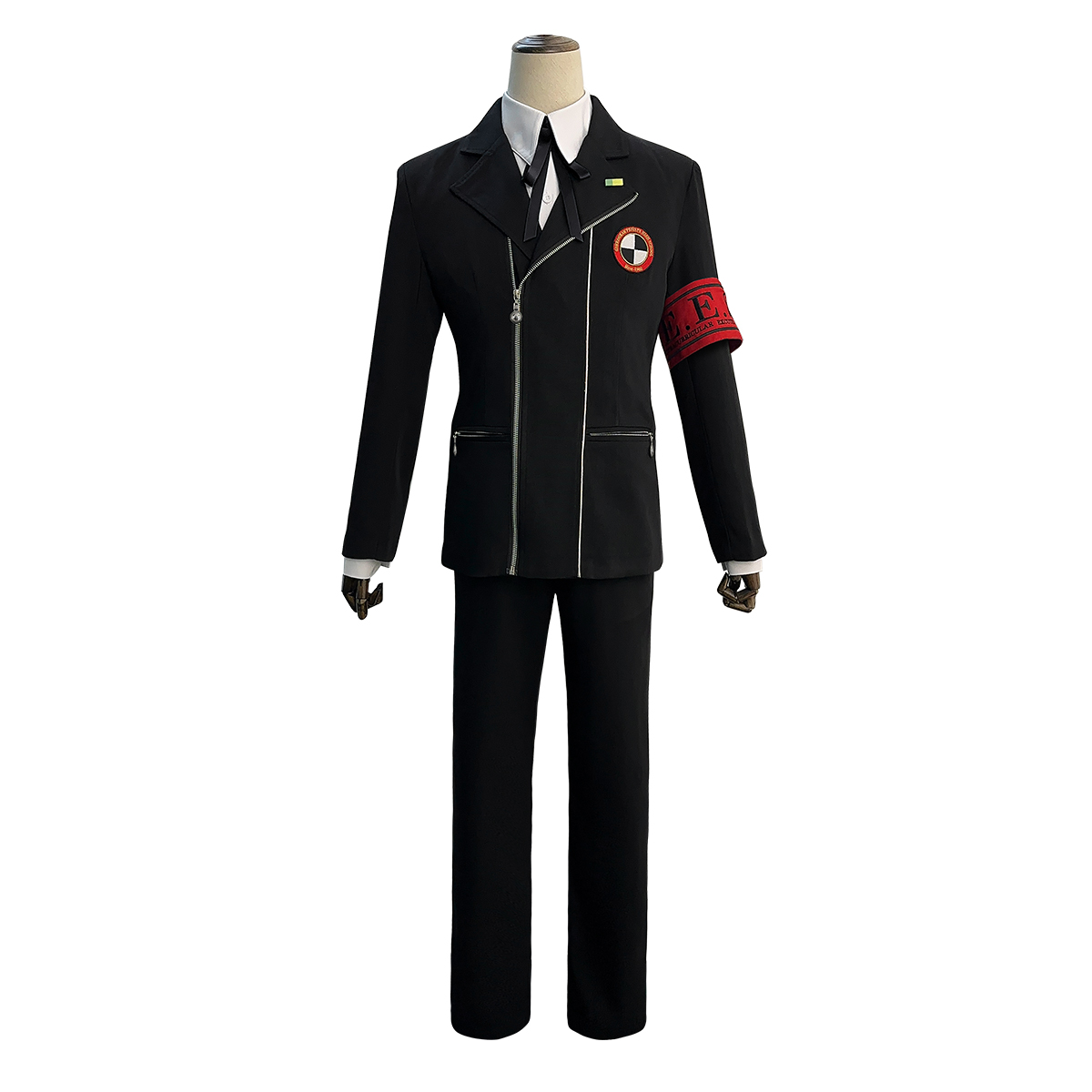 【在庫品】HOLOUN ペルソナ3 P3 私立月光館学園 結城理 学生制服 コスプレ衣装 コスチューム 変身 仮装 クリスマス 祝日贈り物 ハロウィン適用 