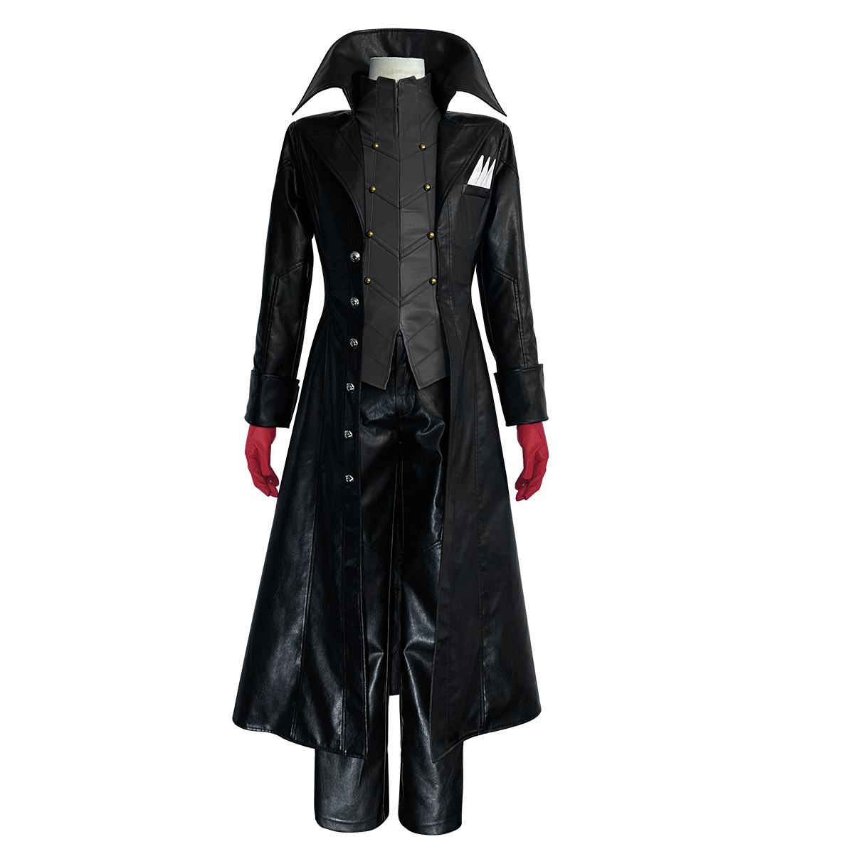 【在庫品】HOLOUN ペルソナ5 P5 JOKER 雨宮蓮 怪盗服 マスク付き コスプレ衣装 コスチューム 変身 仮装 クリスマス 祝日贈り物 ハロウィン適用 