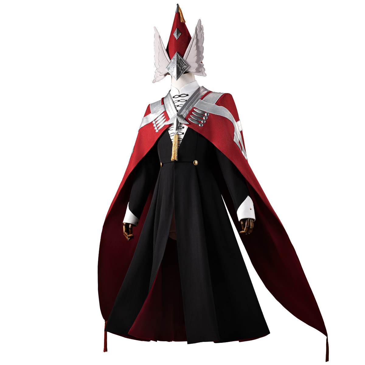 [Copy]【在庫品】HOLOUN とンがり帽子の工房・アトリエ Δ帽子 魔警騎士団 魔警団 副団長 イースヒース コスプレ衣装 コスチューム 変身 仮装 クリスマス 祝日贈り物 ハロウィン適用 