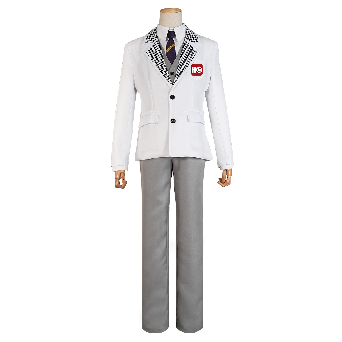 【在庫品】HOLOUN ブルLock 白宝制服 スーツ 御影玲王 クリスマス コスプレ衣装 ハロウィン適用 