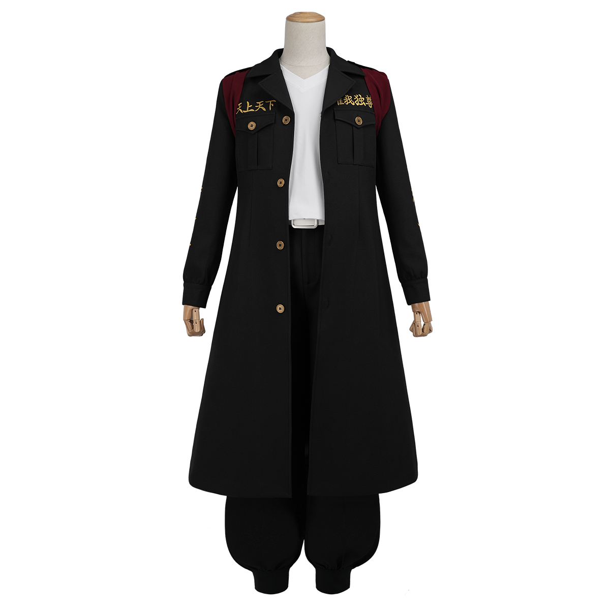 【新着商品】HOLOUN 東京卍 2026新作 新デザイン 高品質 佐野万次郎 特攻服 刺繡スタイル 東京卍會 総長 コスプレ衣装 コスチューム 変身 仮装 クリスマス 祝日贈り物 ハロウィン適用 