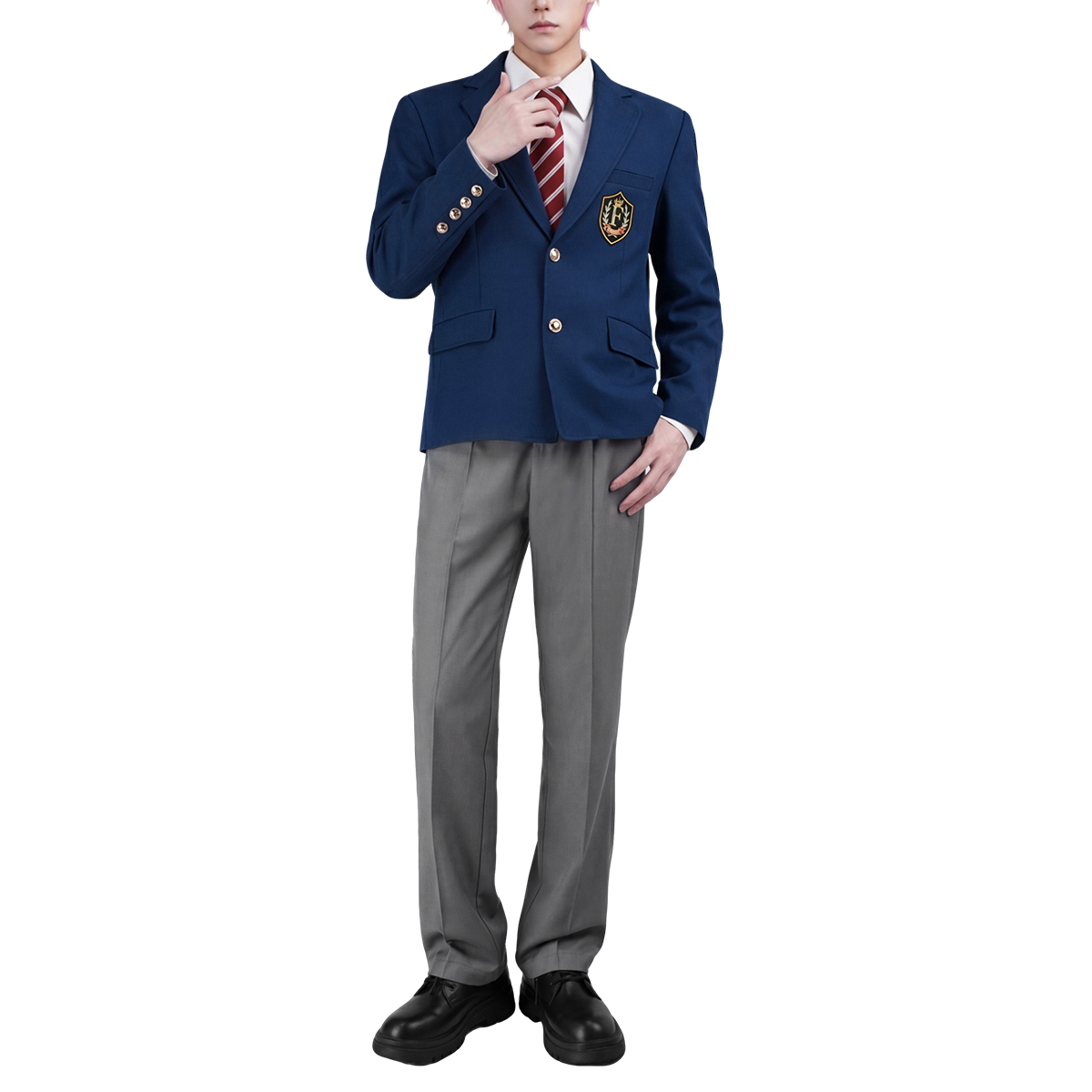 【新着商品】HOLOUN 多聞くんいまどち 福原多聞 制服スーツ 学生制服 コスプレ衣装 ハロウィン適用 