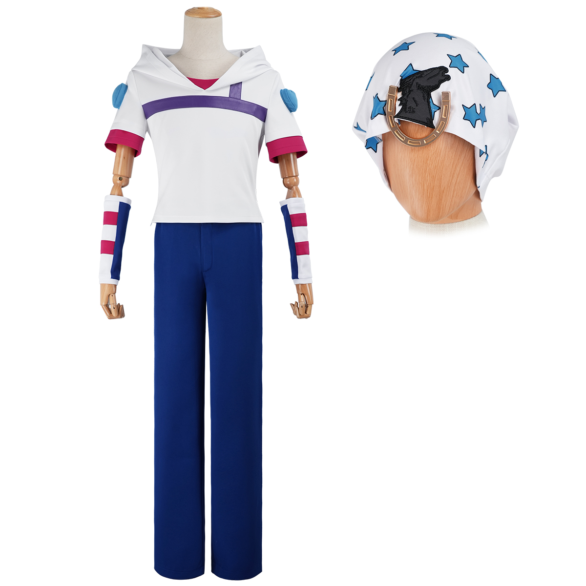 【新着商品】HOLOUN ジョjoの奇妙冒険 7th スティール・ボール・ラン JonathanJoestar ジョナサン・ジョースターのコスプレ服 コスチューム 変身 仮装 クリスマス 祝日贈り物 ハロウィン適用 